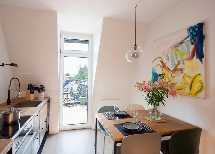 公寓 Renoviertes Design Mit Toller Terasse *