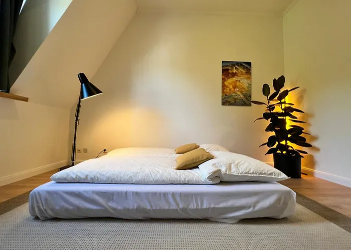 Renoviertes Design Mit Toller Terasse 公寓 鲁尔河畔米尔海姆